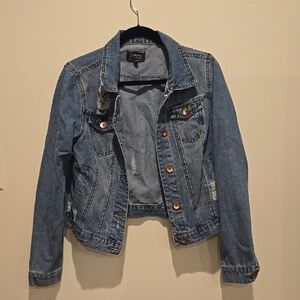 Ci Sono Classic Blue Jean Jacket